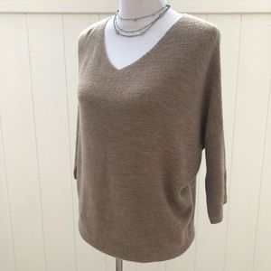 Gap Light Brown Women Light Weight Sweater Size M